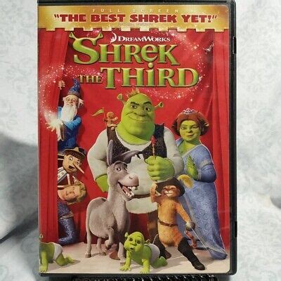 Shrek The Third Fullscreen DVD SWB Combined Shipping EBay