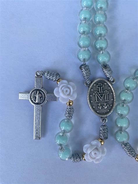 Rosary Miraculous Medal - Etsy