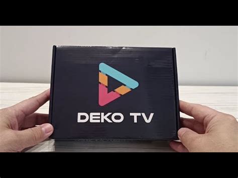 Deko Tv Pro Recenzja Tunera Dvb T Z H Hevc Youtube