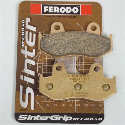 Plaquette de frein Ferodo pour Scooter Suzuki 250 Burgman 1998 à 2002