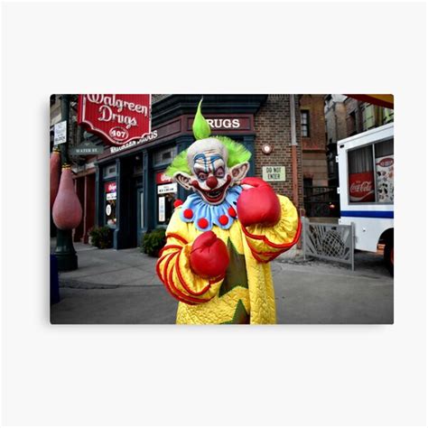 "Shorty the Klown" Canvas Print for Sale by APOFphotography | Redbubble