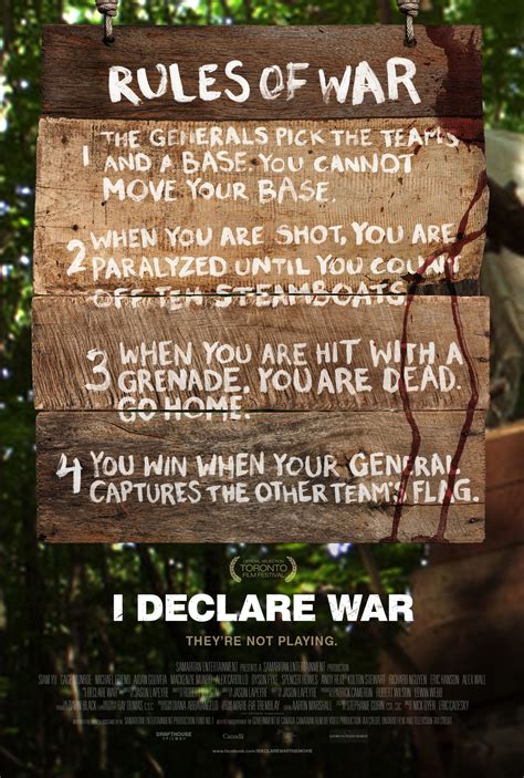 I DECLARE WAR 2 Posters And Film Clip GeekTyrant