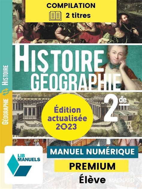 Histoire Géographie 2de 2019 Manuel élève Magnard