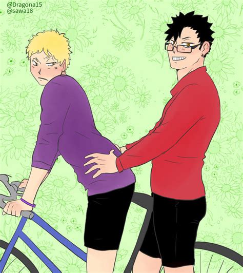 Hk Collab Kuroo X Tsukki By Dragona15 On Deviantart