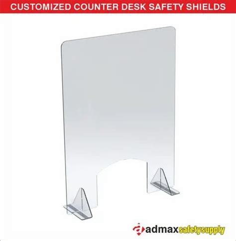 Acrylic Safety Shield Sneeze Guard For Covid Safety At Rs Counter