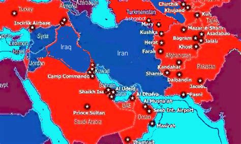 Us Military Bases Middle East Map