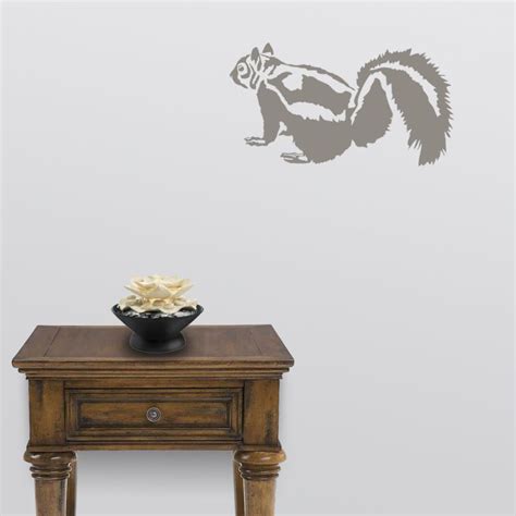 Gray Squirrel Wall Decal