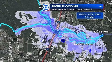 Severe weather threat: Kingwood saturated with floodwaters as San ...