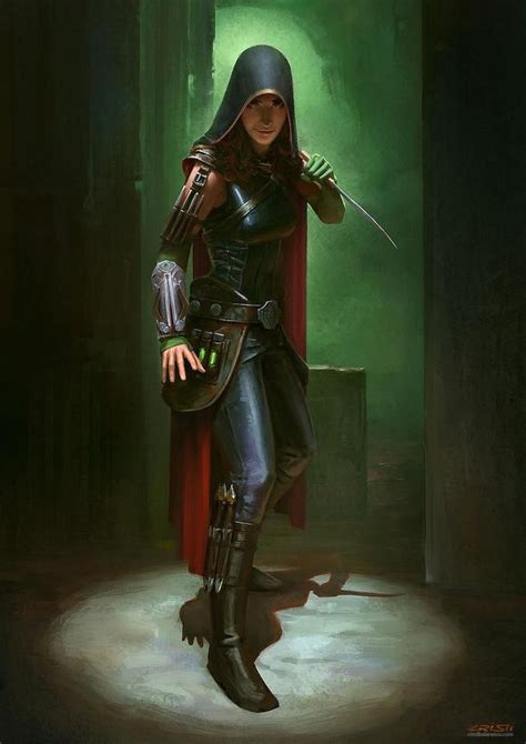 Dandd Ideas Rogues And Assassins Female Character Portrait Female