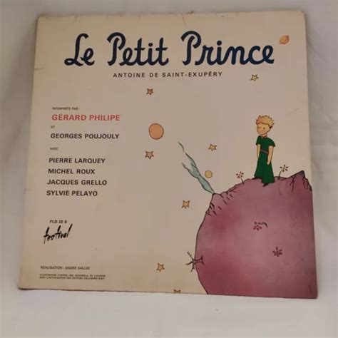 33 TOURS DISQUE Vinyle LE PETIT PRINCE ANTOINE DE SAINT EXUPERY EUR 21