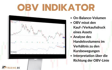 On Balance Volume Obv Indikator Strategien Beispiele