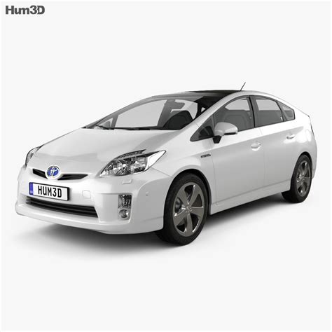 Toyota Prius 2010 3D model - Vehicles on Hum3D