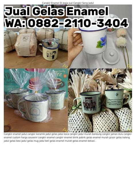 Ppt Wa Jual Gelas Enamel Jogja Harga Souvenir