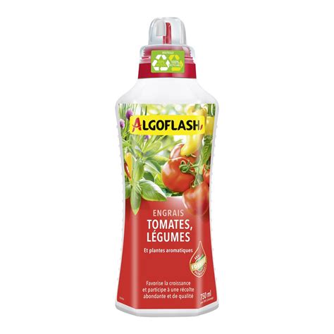 Engrais Liquide Tomates Légumes et Plantes Aromatiques 750mL ALGOFLASH