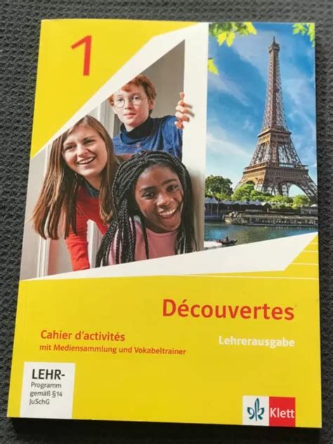 Decouvertes Cahier D Activites Lehrerausgabe L Sungen Neue Ausgabe