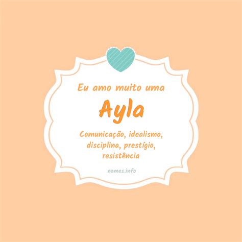 Significado Do Nome Ayla