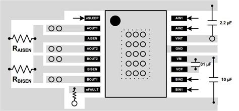 Motor Driver Drv Pinout Application And Datasheet Easybom