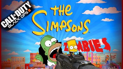 The Simpsons Zombies Custom Map Call Of Duty Black Ops Highlights