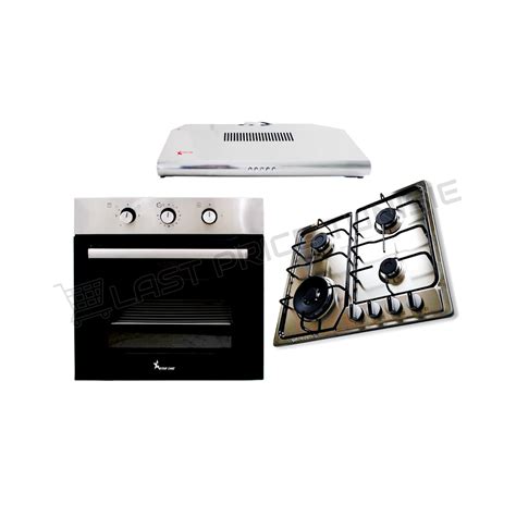 Pack Encastrable Gaz Inox Starone Four Plaque De Cuisson Feu