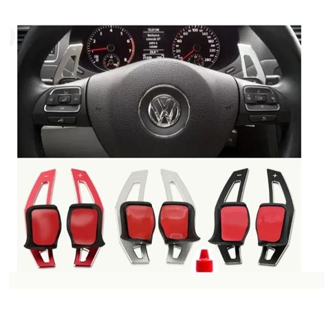 Paddle Shift Jetta Tsi Passat Cc Tiguan Vw Alumínio Volante Shopee Brasil