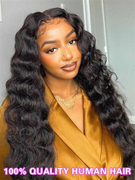 Yswigs Wave 13 6 Lace Front Wigs Human Hair Wig Virgin Pre Plucked