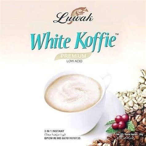 Luwak Coffee Luwak White Koffie Premium In Low Acid Price From