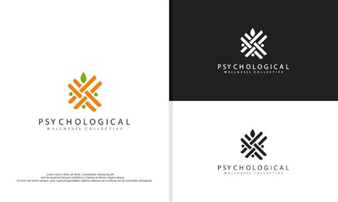 Premium Vector Psychological Logo Design Vector Illustration