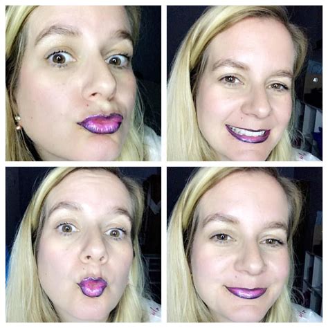 How Did I Do Unicorn Lips Colors Used Blackberry Purple