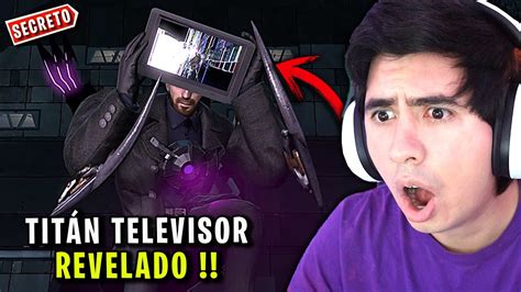 La Verdadera Identidad Del Tit N Televisor Revelada Youtube