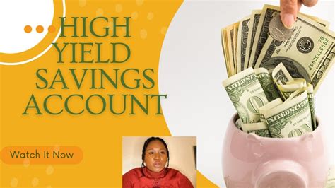 High Yield Savings Account Explained And Pros And Cons Of A Hysa Highyieldsavingsaccount Youtube