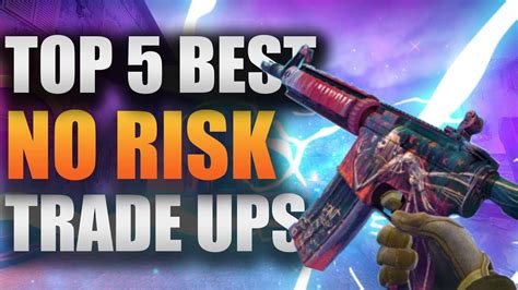 CSGO TOP 5 NO RISK TRADE UPS Profitable Risk Free Trade Ups 2020