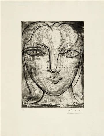 Portrait De Marie Th R Se De Face By Pablo Picasso On Artnet