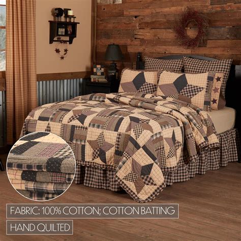 Bingham Star Twin Quilt Wx L By Mayflower Market Vhc Brands