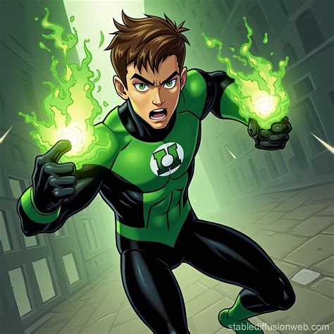 Ben 10 Character Illustration Stable Diffusion Online
