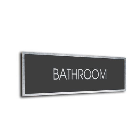 Bathroom Door Sign. Clearly label every room in your facility with our ...