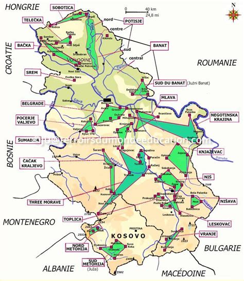 RÉGIONS VITICOLES SERBIE KOSOVO Terroirs du Monde