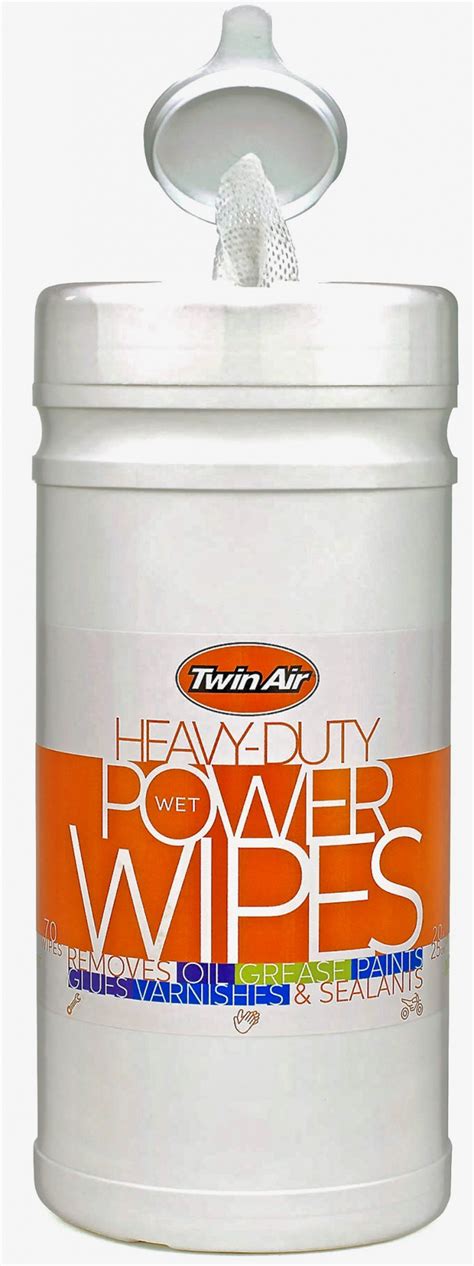 Mxa Team Tested Twin Air Heavy Duty Wet Power Wipes Motocross Action