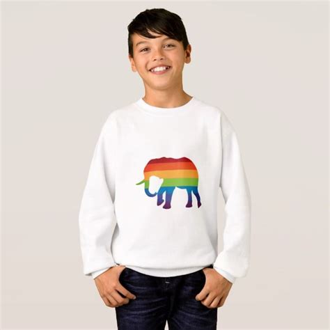 Lgbt Lesbian Gay Flag Pride Elephant Sweatshirt Lgbt Pride Rainbow Hoodie Support Equality