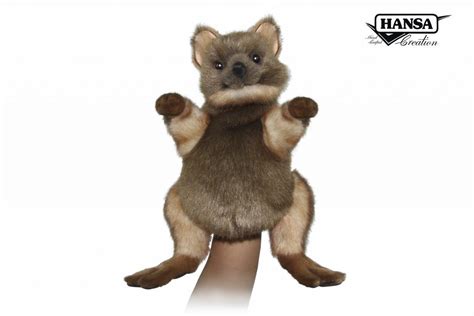 Hansa Quokka Hand Puppet 33cm Childplay Melbourne