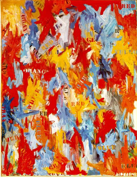 Artist Of The Month Jasper Johns WetCanvas Online Living For Artists