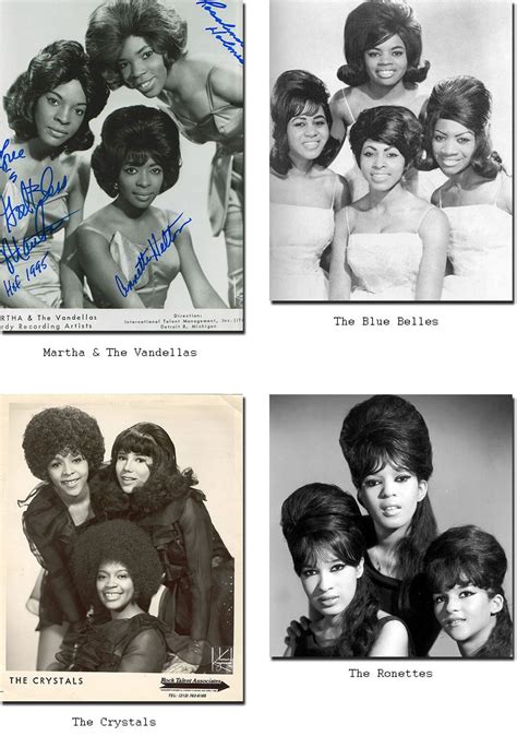 Motown Female Artists 60s Aidaamaral Bolosartisticos