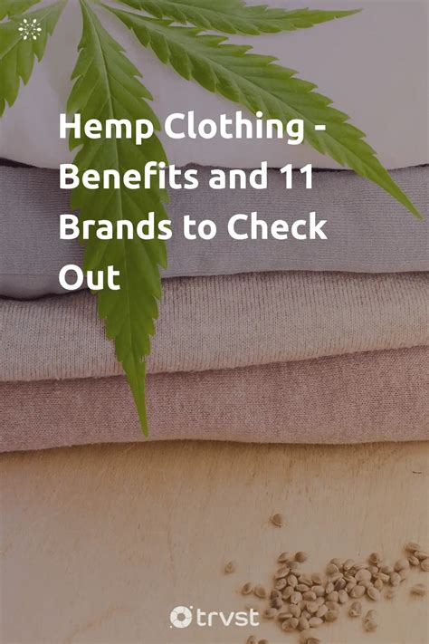 Hemp Clothing Brands For Sustainable Eco Friendly Wear