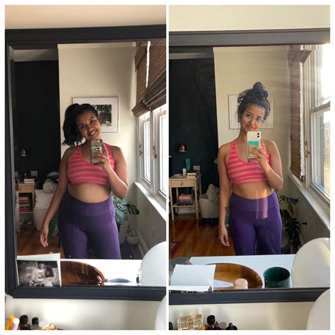 Before & after: 30 lbs lost in 6 months. Wild experience seeing these