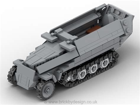 Authentic Lego Ww2 Half Track Sd Kfz 251 Version 1