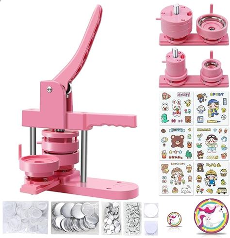 Amazon Happizza Button Maker Machine Multiple Sizes Pin Maker