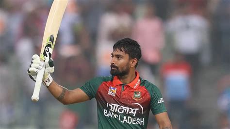 Litton Das Smashes Bangladeshs Fastest T20i Fifty Breaks 16 Year Old