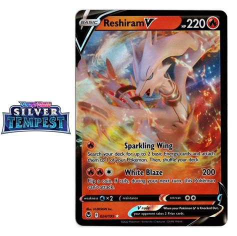 Silver Tempest Reshiram V En Kaufen Auf Ricardo