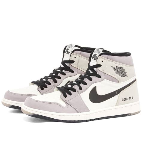 Air Jordan 1 Element Gore Tex Sail Bone Grey And Black End