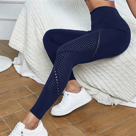 Mulheres Ginásio Leggings Sexy Fitness Push Up Cintura Alta Workout