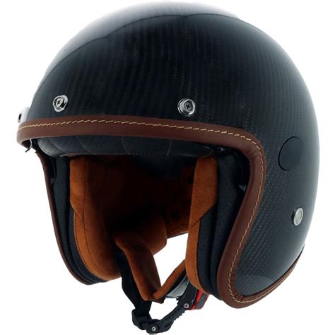 Casque Naked Carbone Helstons Noir Carbone Brillant Maxxess Fr